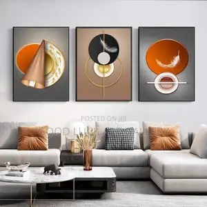 A Triptych Set of Modern Abstract Canvas Prints