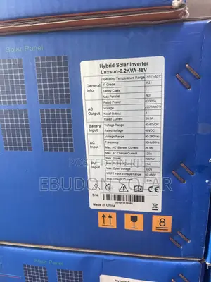 Solar Inverter 6.2kva 48volts Luxsun