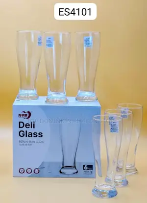 Beer Glass Cups (6pcs in Pack)