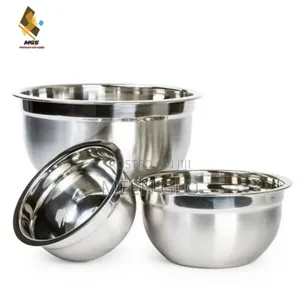 3-piece Stainless Steel Mixing Bowl