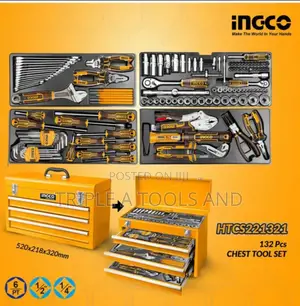 Ingco 132 Piece Tool Chest Set
