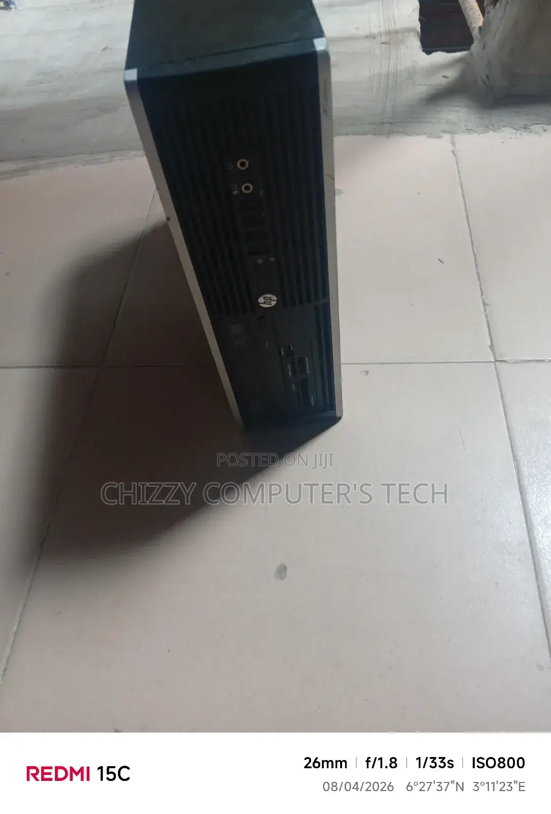 Desktop Computer HP ProDesk 600 4GB Intel Core i3 HDD 500GB