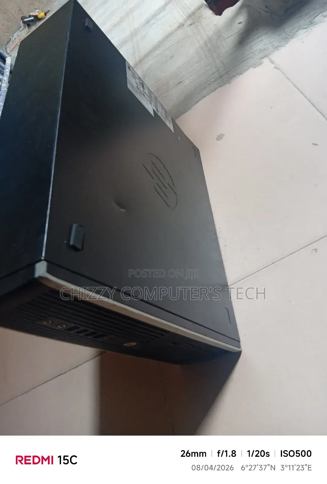 Desktop Computer HP ProDesk 600 4GB Intel Core i3 HDD 500GB