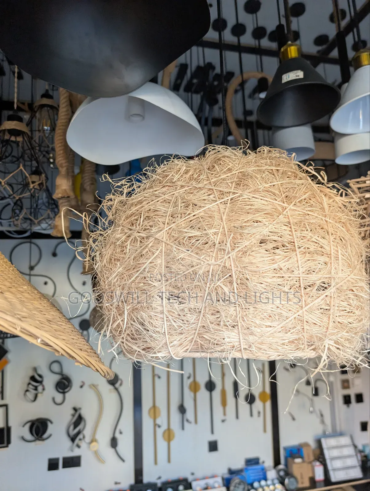 Rattan Pendant Light