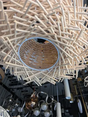 Rattan Pendant Nest Light