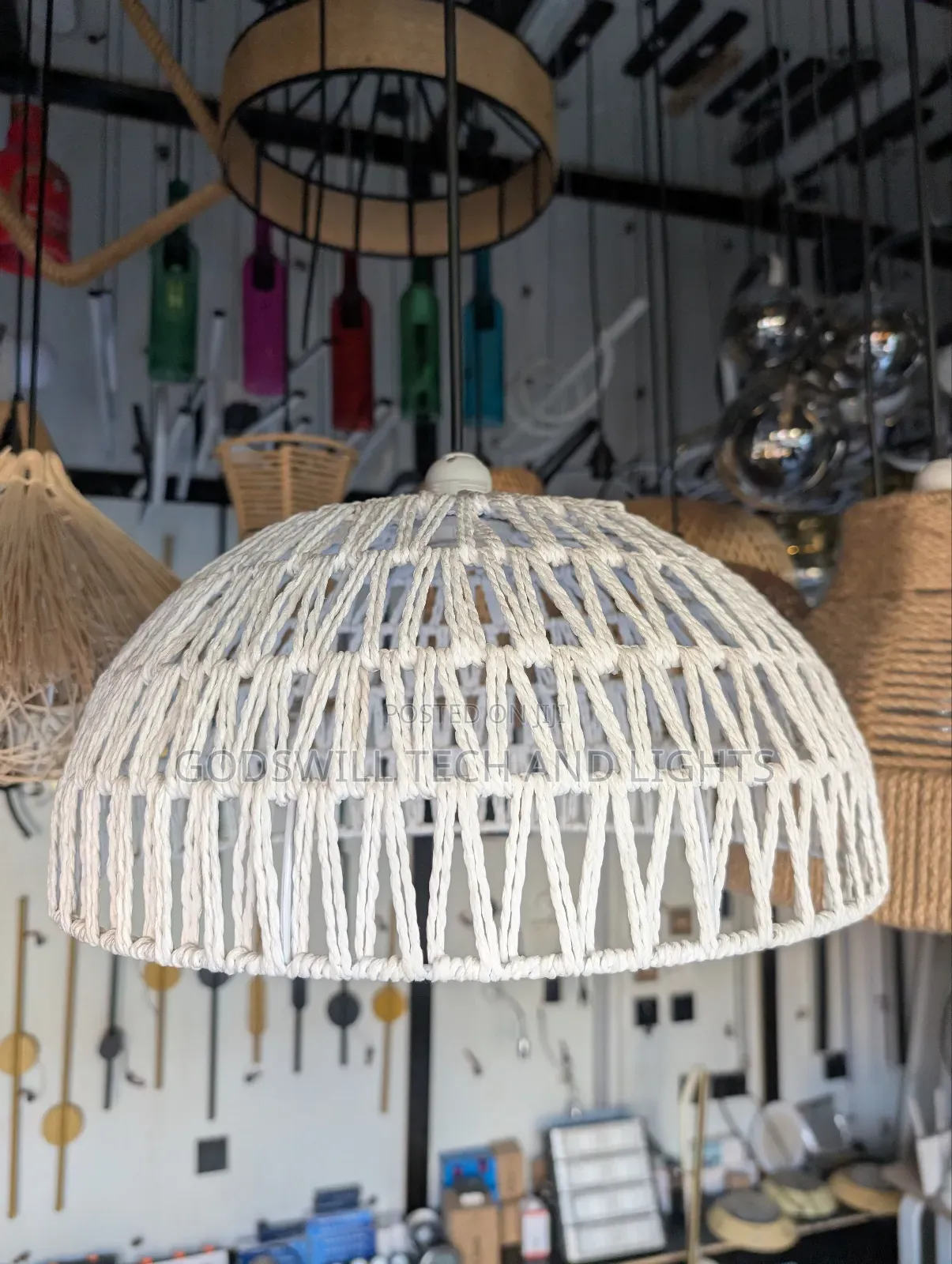 Rattan Pendant