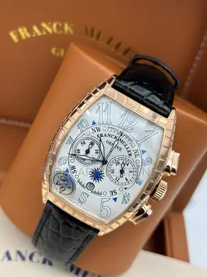 Frank Muller Leather Watch