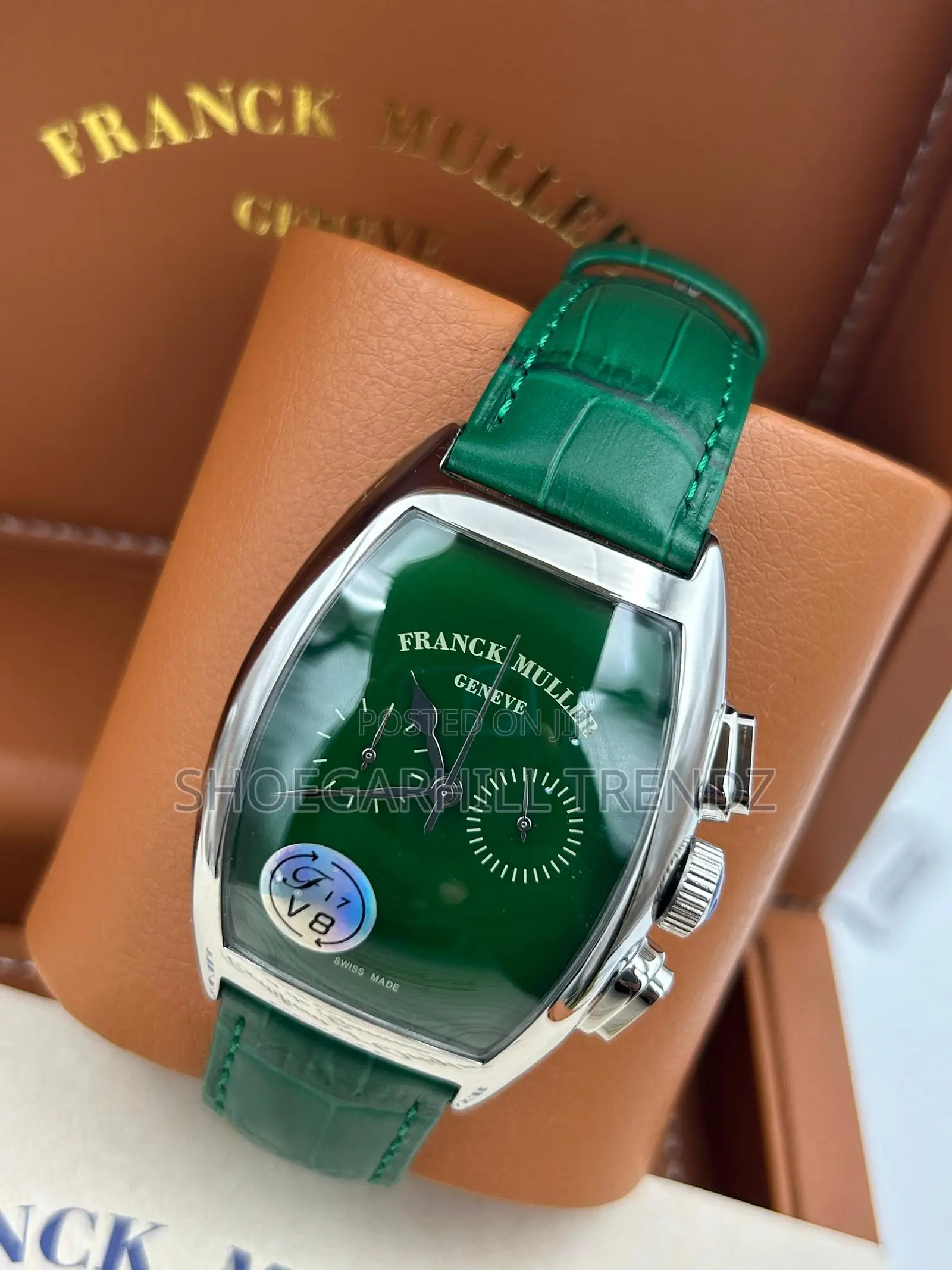 Frank Muller Leather Watch
