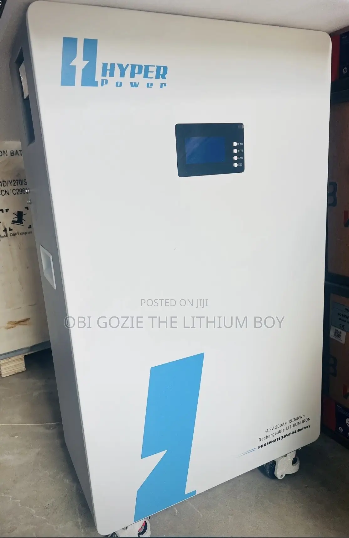 Hyper Power 15kwh 51.2v Lithium Battery