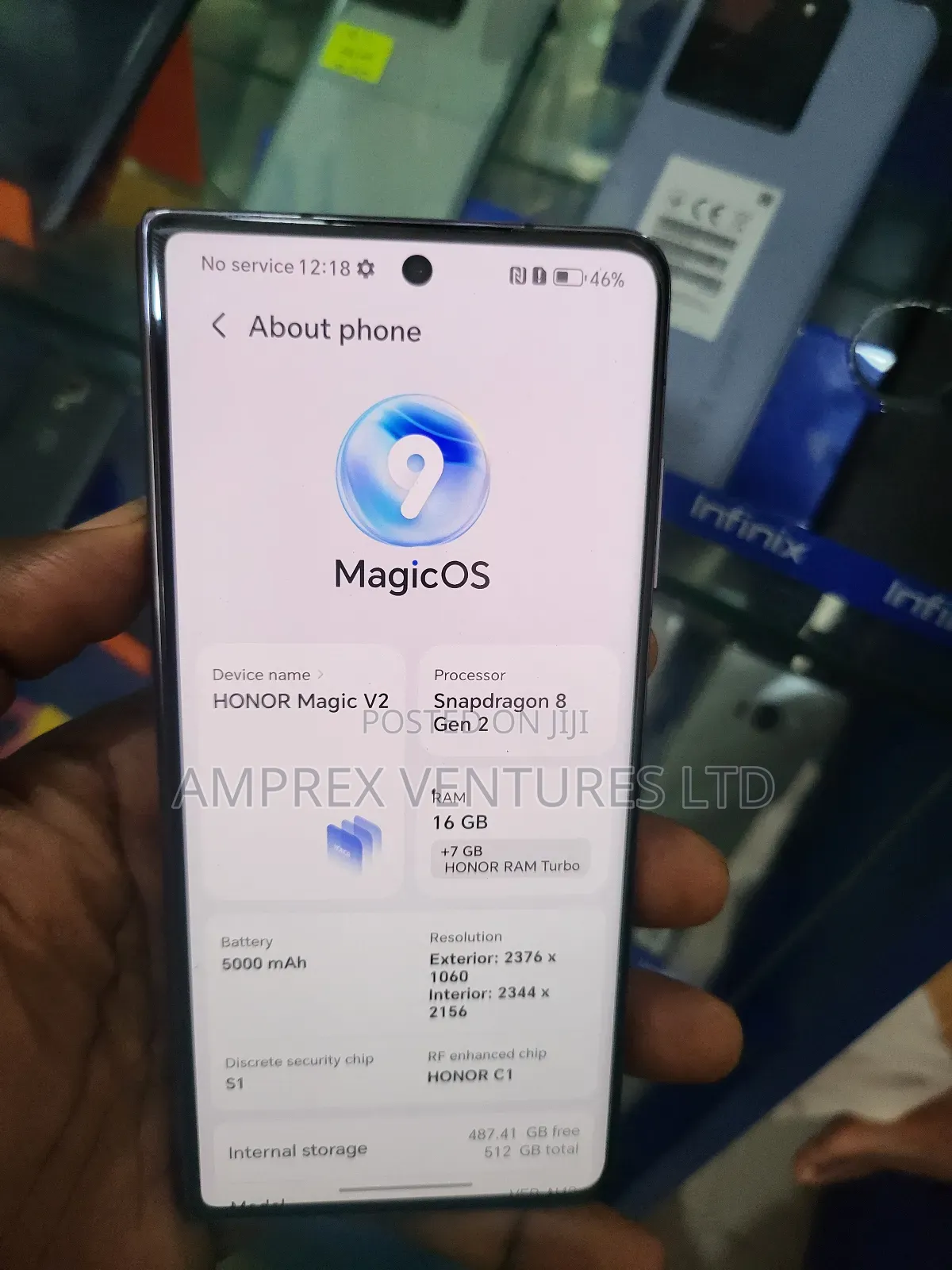 Honor Magic V2 512 GB Purple