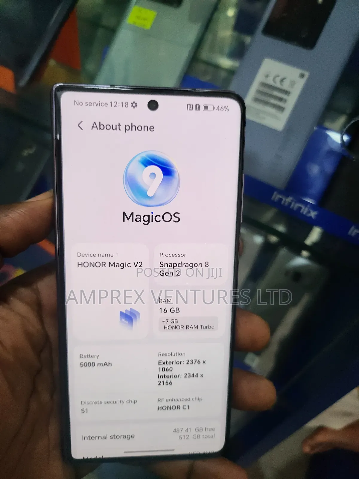 Honor Magic V2 512 GB Purple