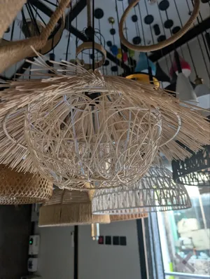 Rattan Cage Light