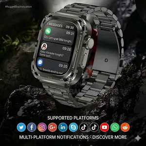 Z85 Max Smartwatch 2.04" Large Screen NFC Bluetooth Heart Rate Watch