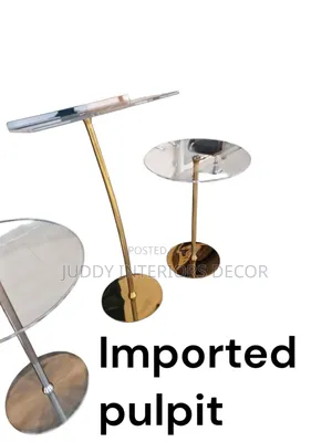 Imported Acrylic Pulpit Stand