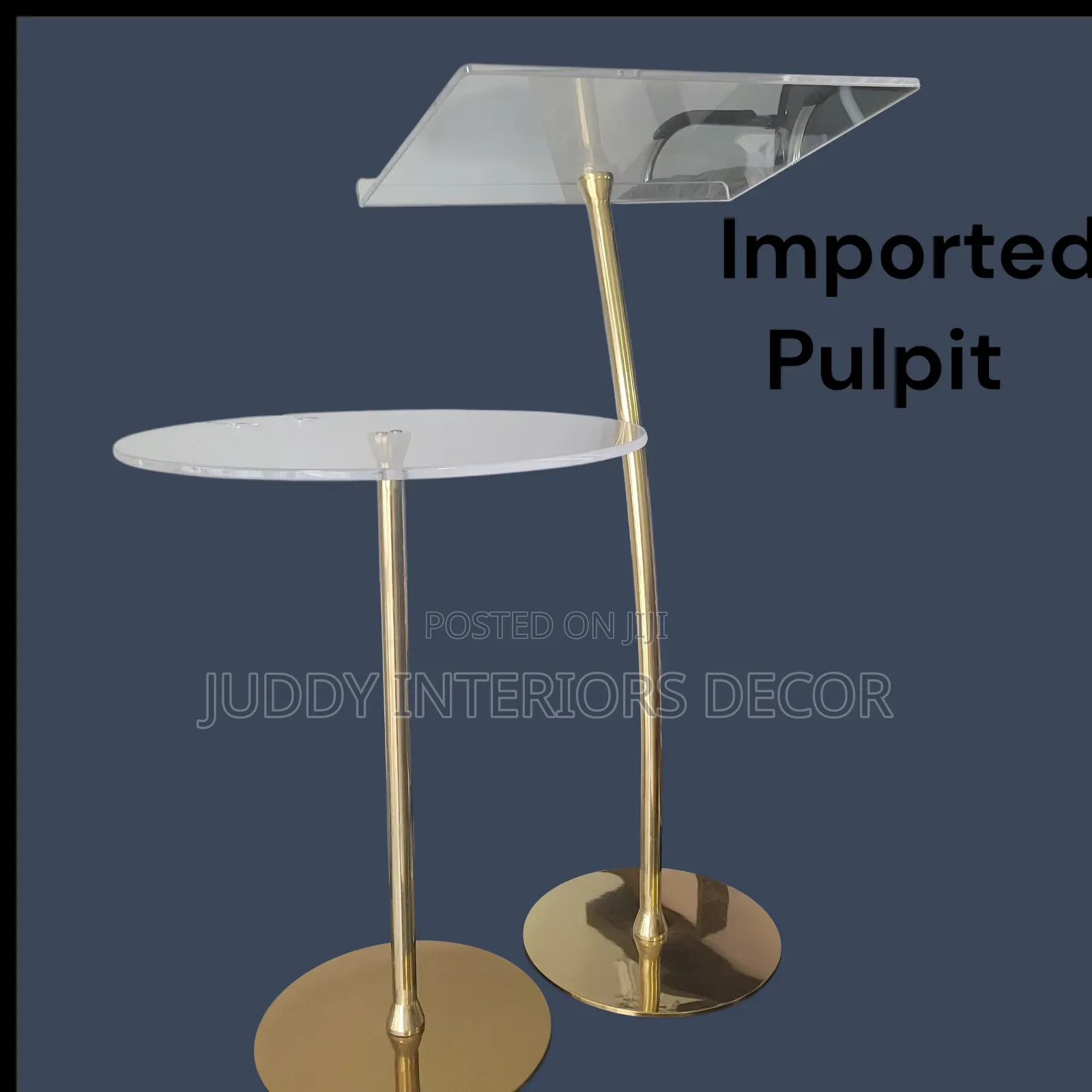 Imported Acrylic Pulpit Stand