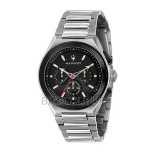 Original Maserati Triconic Sliver Stainless Steel Available in Store