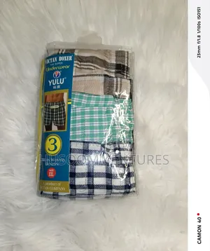 3 in 1 Cotton Boxers