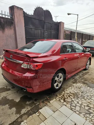 Toyota Corolla S 4dr Sedan (1.8L 4cyl 4A) 2011 Red