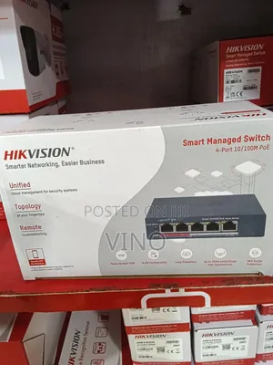 Hikvision Smart Managed Switch 4port 10/100