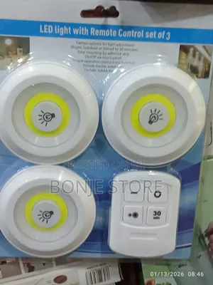 3in1 Wardrobe Led Light With Remote Control
