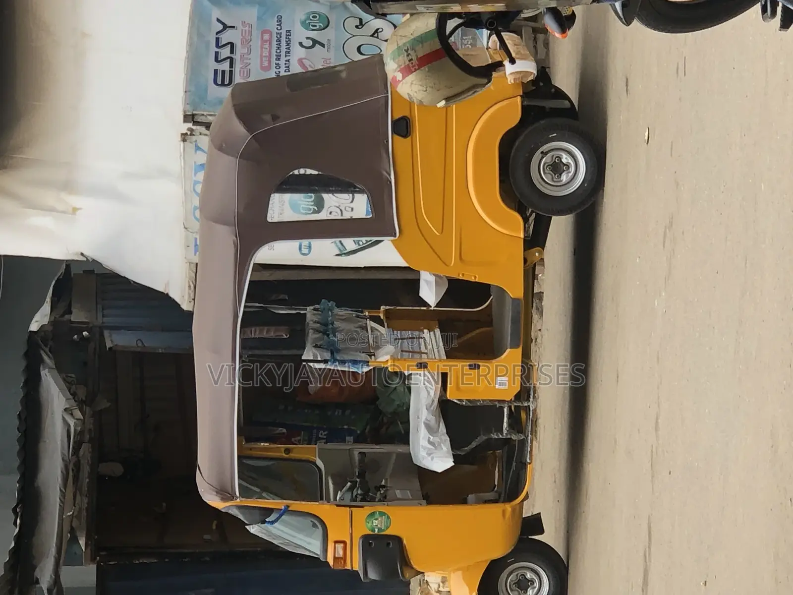 New Bajaj RE 2026 Yellow