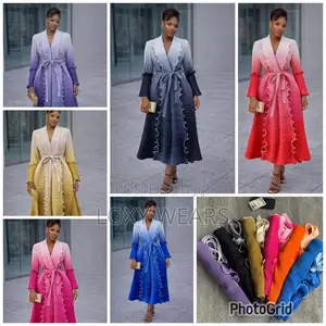 Miyaki Belted Gown