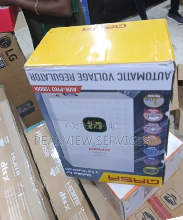 Qasa 10000w Voltage Control Stabilizer Wall Unit