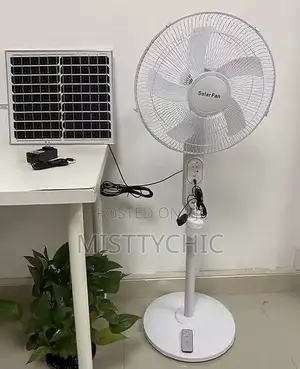 16inches Solar Rechargeable Fan