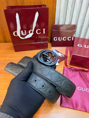 Gucci Reversible Belt With Interlocking G Buckle