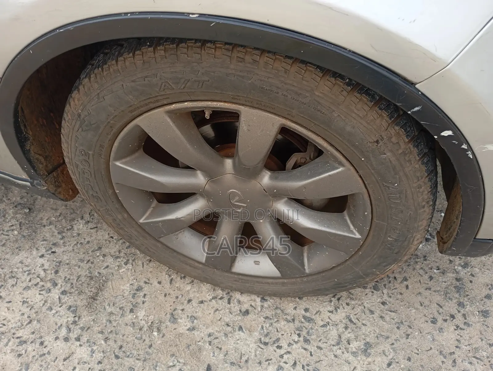 Infiniti FX 45 AWD 2004 Silver