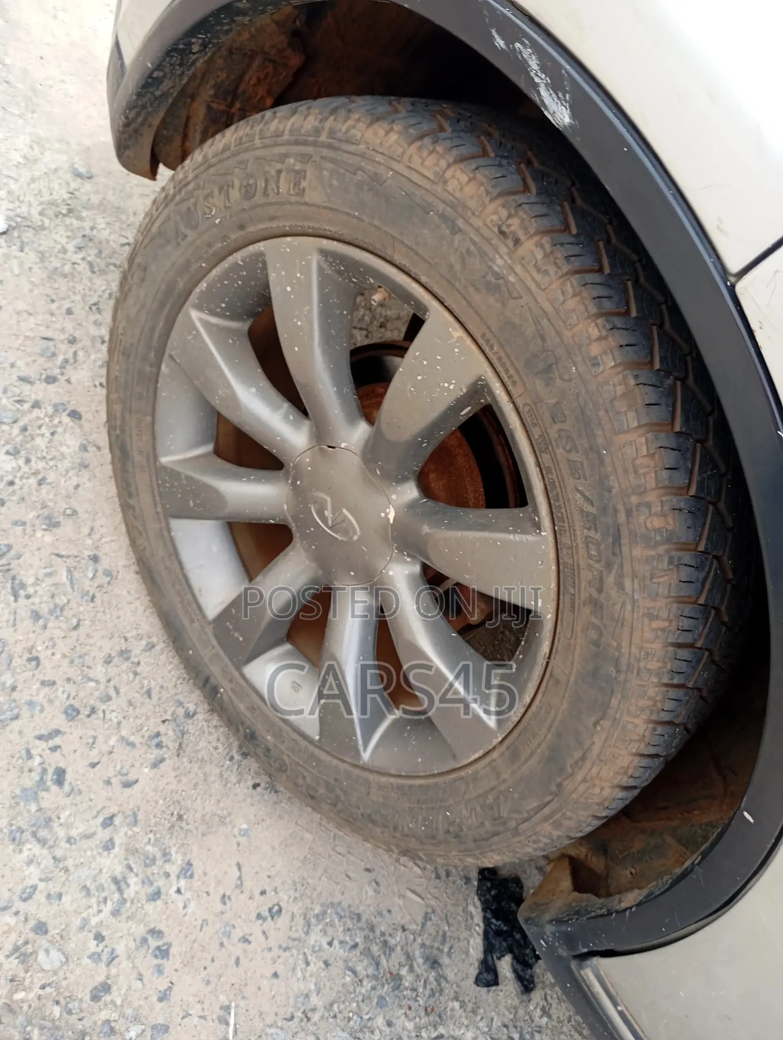 Infiniti FX 45 AWD 2004 Silver