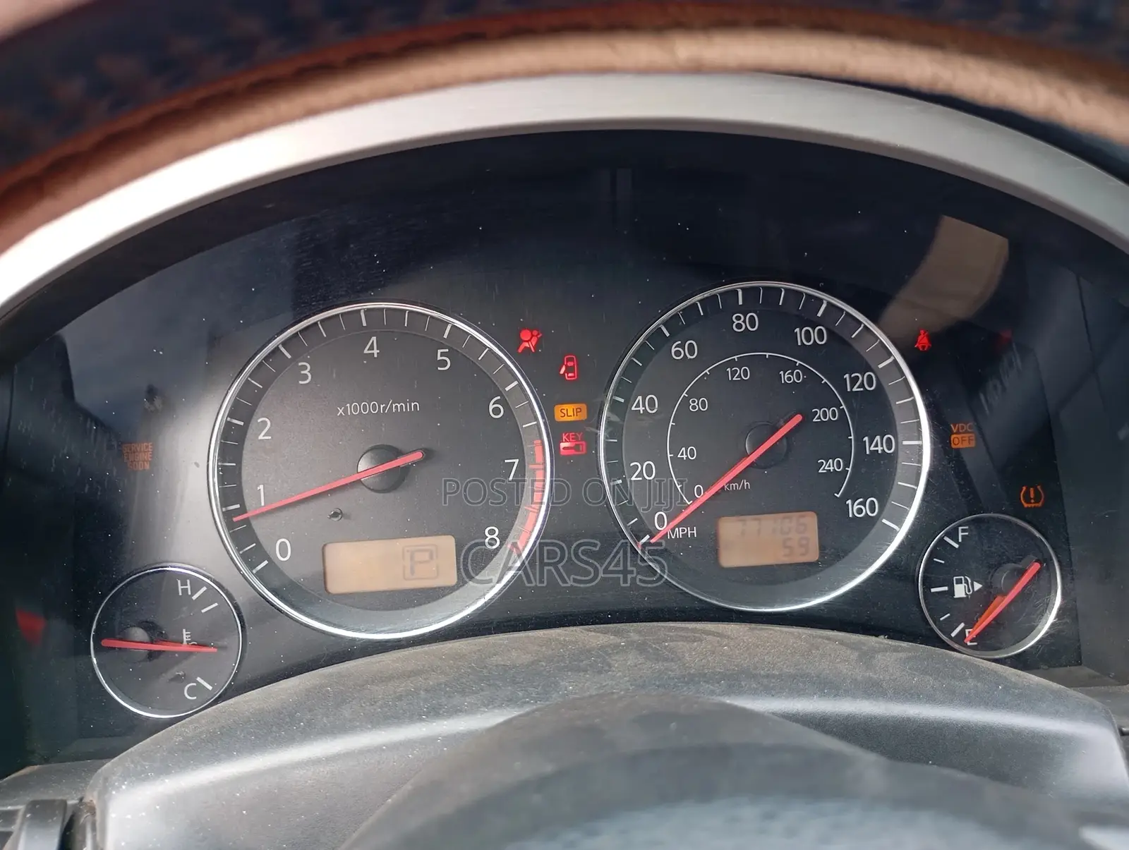 Infiniti FX 45 AWD 2004 Silver