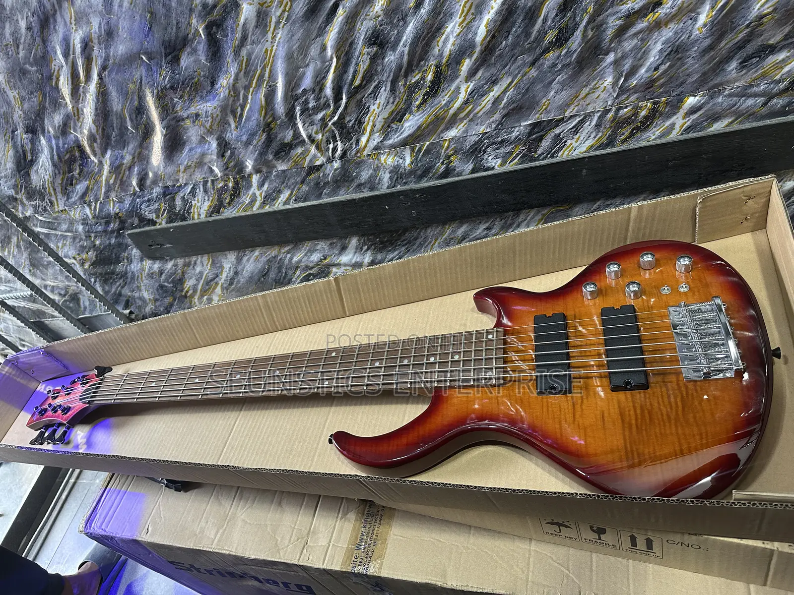 Quality Stringberg Six Strings Active Bass Guitar