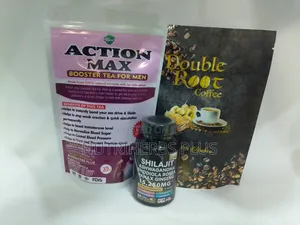 Double Root Coffee+ Action Max Booster Tea+ Shilajit