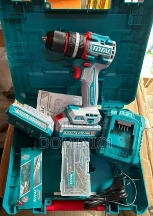 Total 20v Compact Brushless Cordless Impact Drill