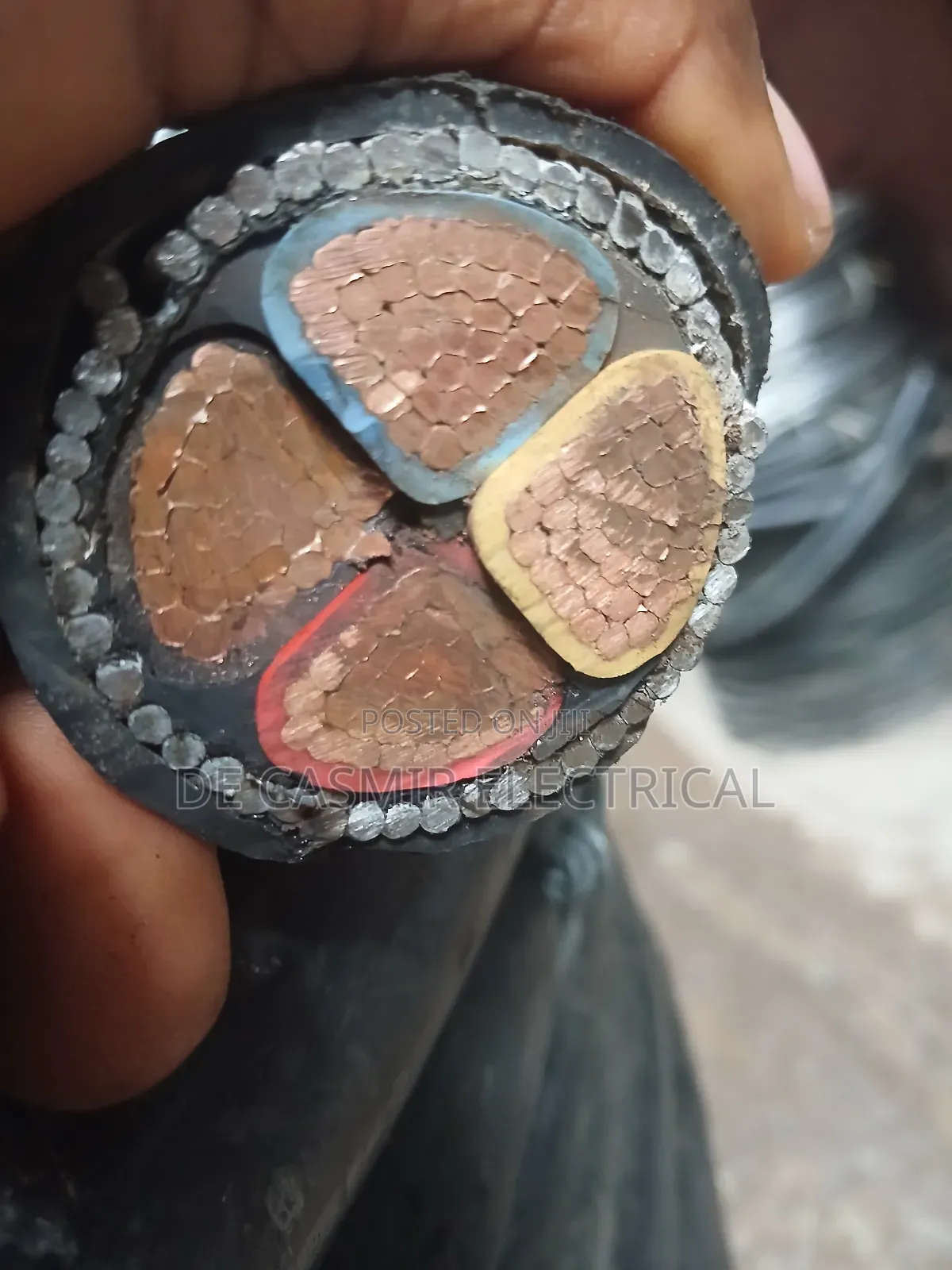 4x150mm2 Armoured Cable