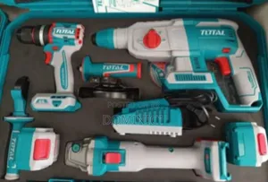 Total Tosli241198 3-Piece Cordless Power Tool Kit.
