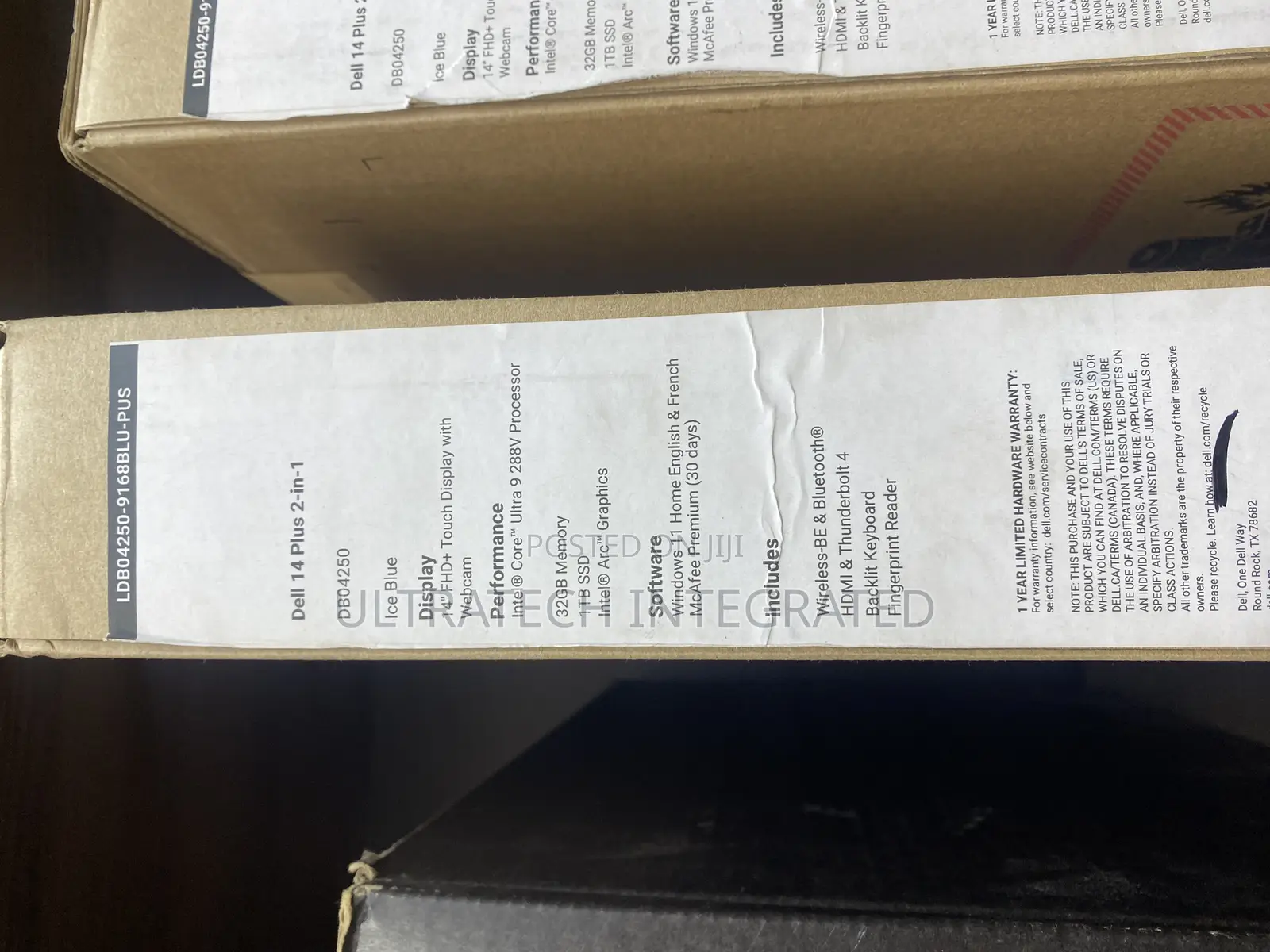 New Laptop Dell 32GB Intel Core Ultra 9 SSD 1T