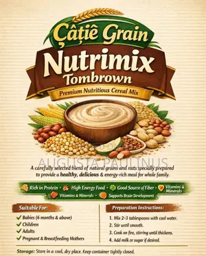 Catie Grain Nutrimix Tombrown