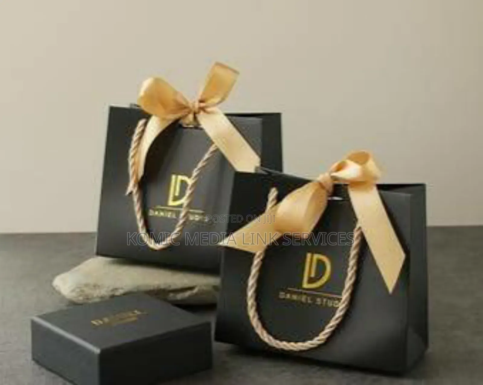 Designer Luxury Packaging Sets - Box, Bag Authenticity Cards