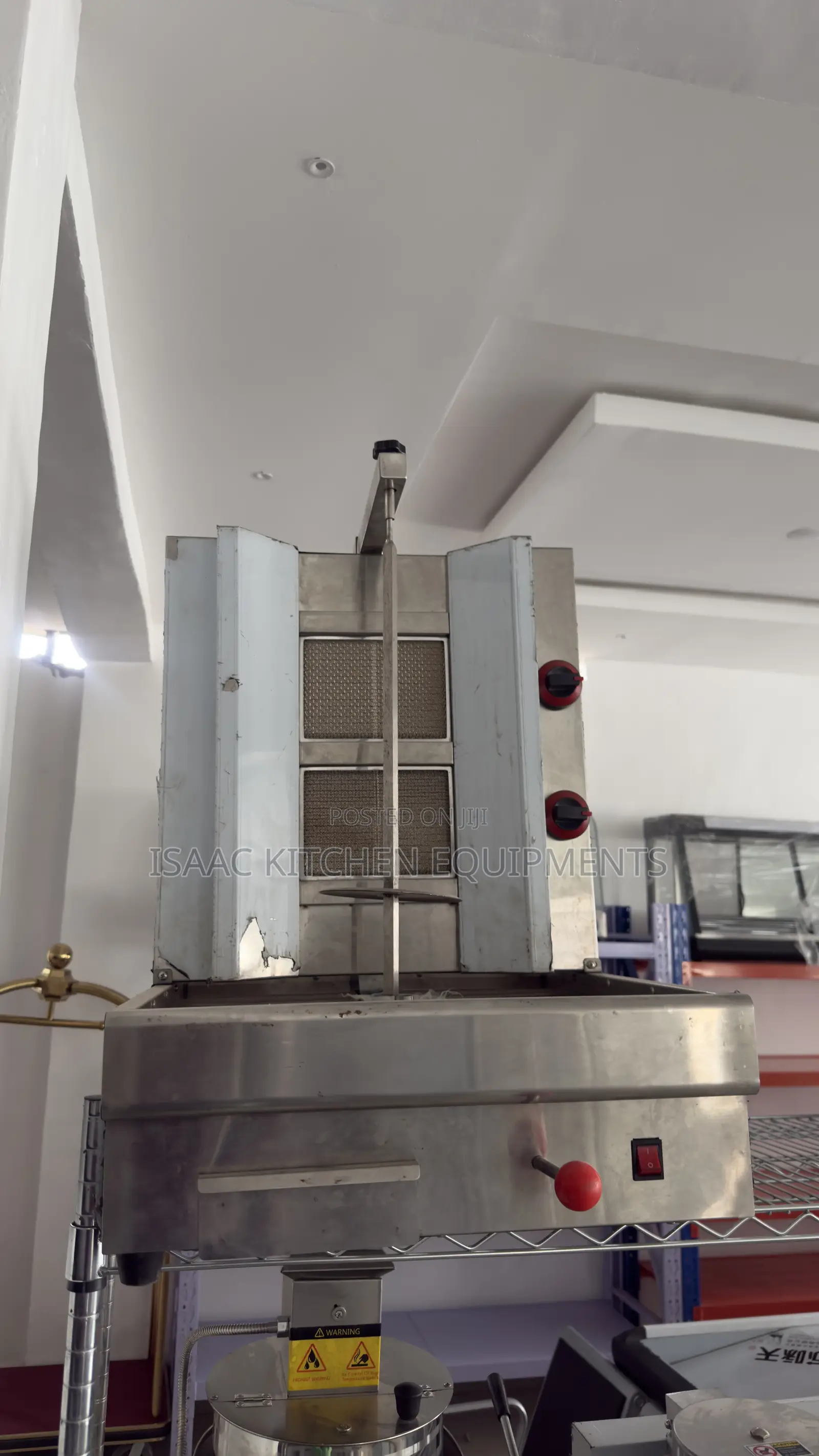 2 Burner Gas Shawarma Grill