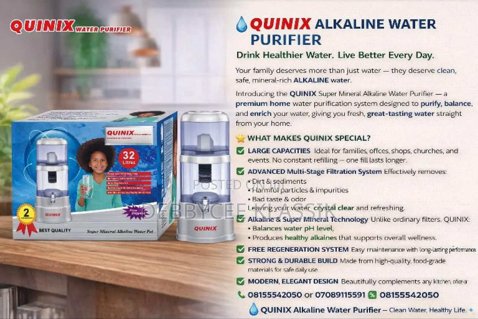 Alkaline Water Purifier
