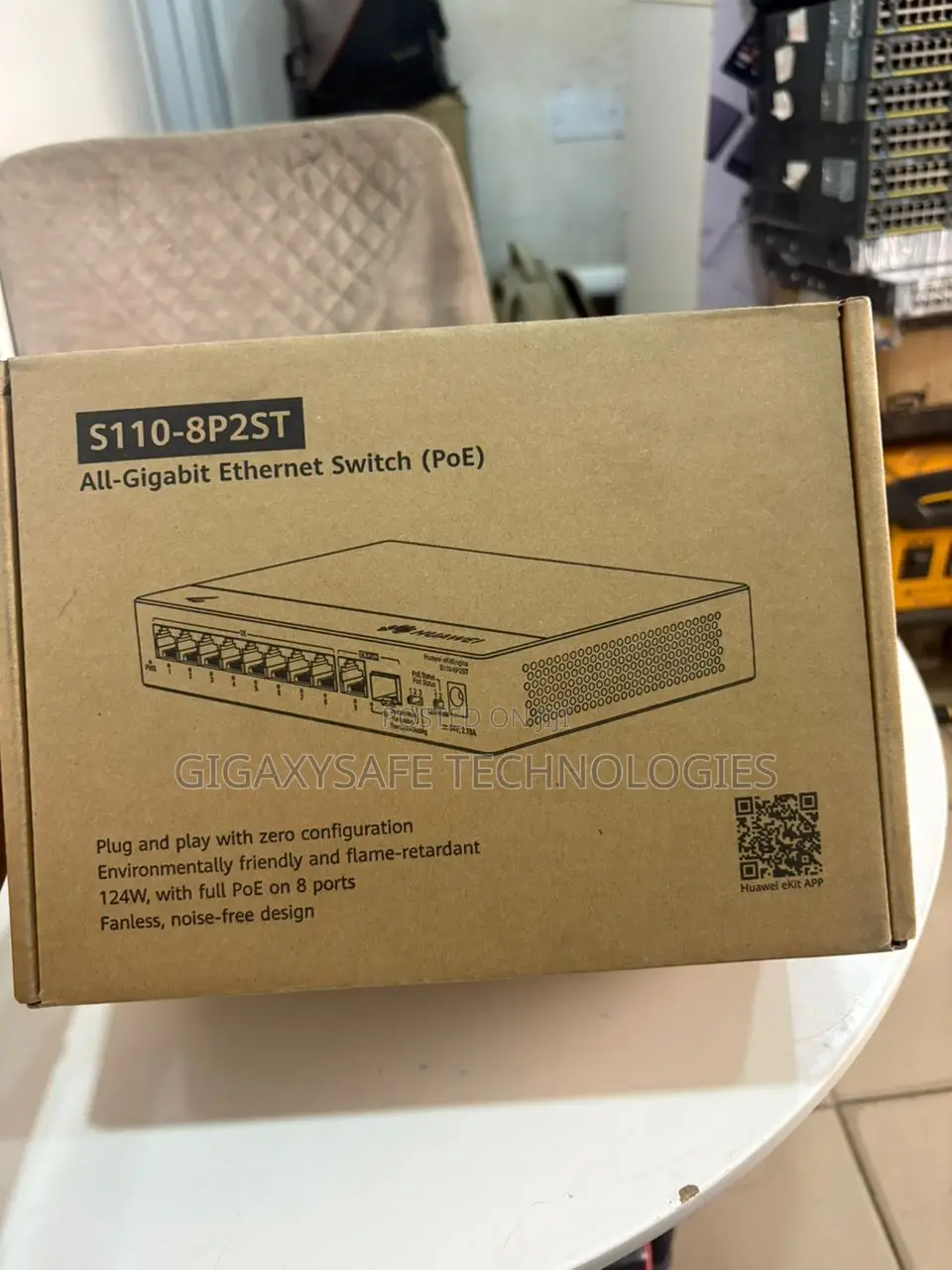 S110-8p2stbase-T Ports Poe+ 1*Ge SFP