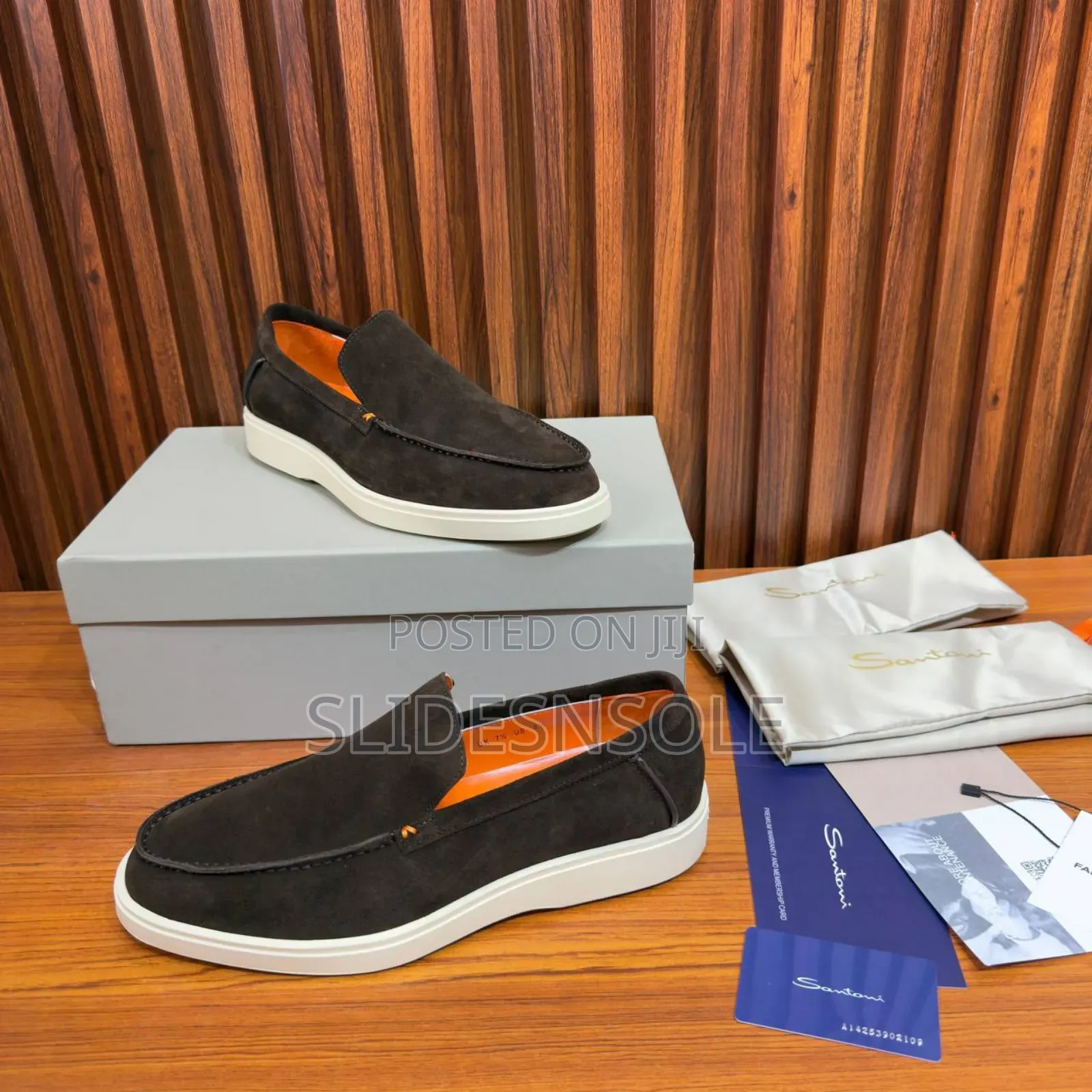 Executive Suede Slip-on Loafers