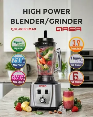 Qasa 8050 Max High Power 2500 Watts Blender