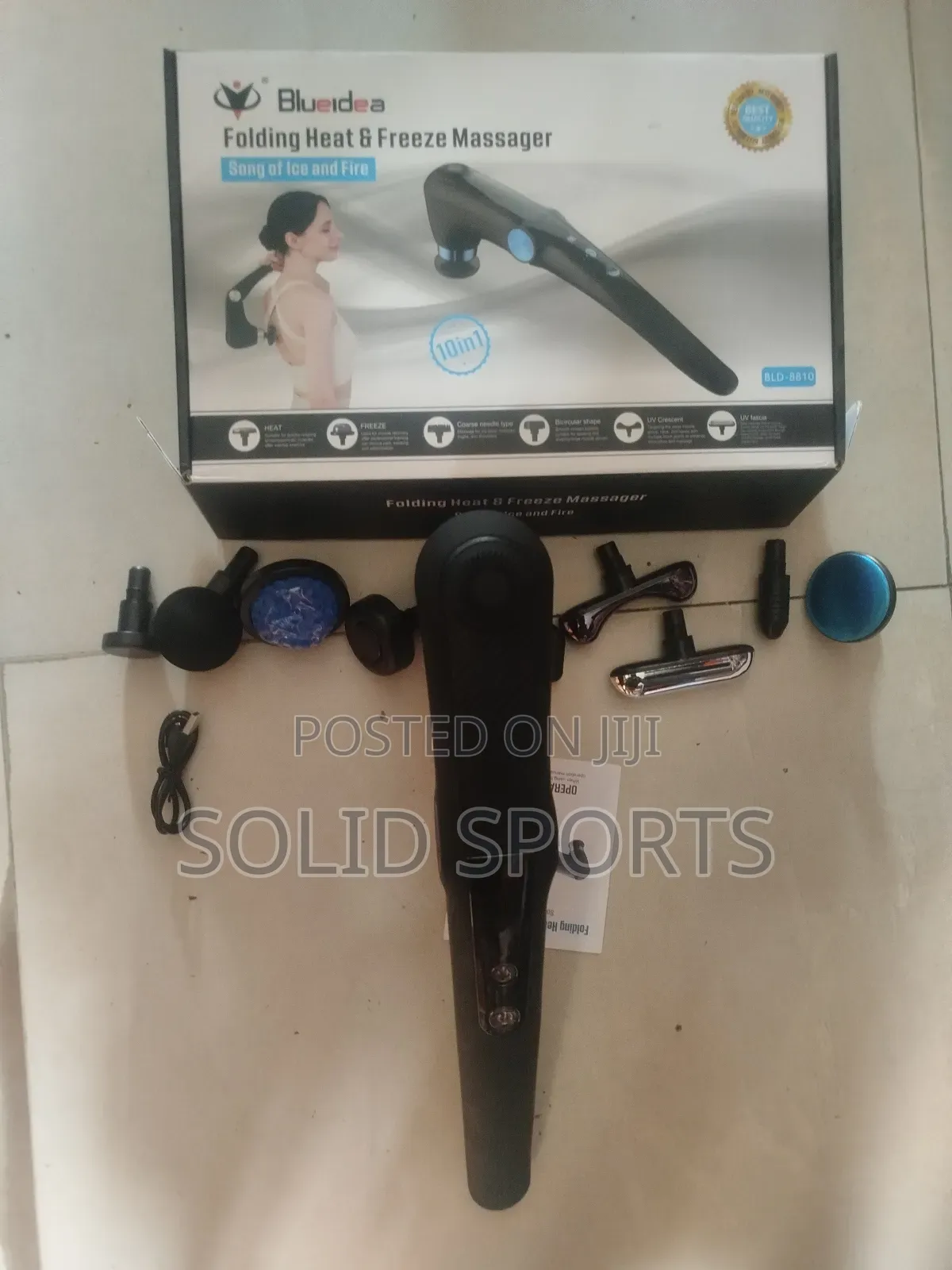 Brand New Original Foldable Strong Gun Massager Payment on Delivery