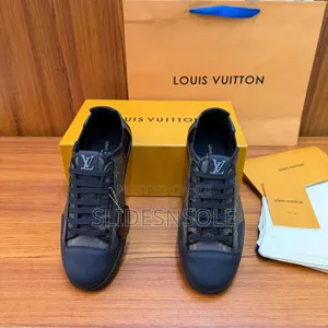 Premium Monogram Leather Sneakers