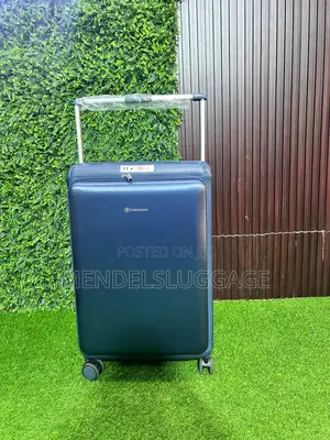 Wemgesabre Premium 24" Hard Shell Spinner Luggage – Navy Blue