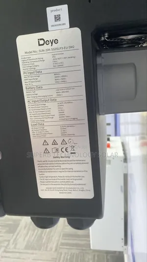20kva 48v Deye Hybrid Inverter Low Voltage Available