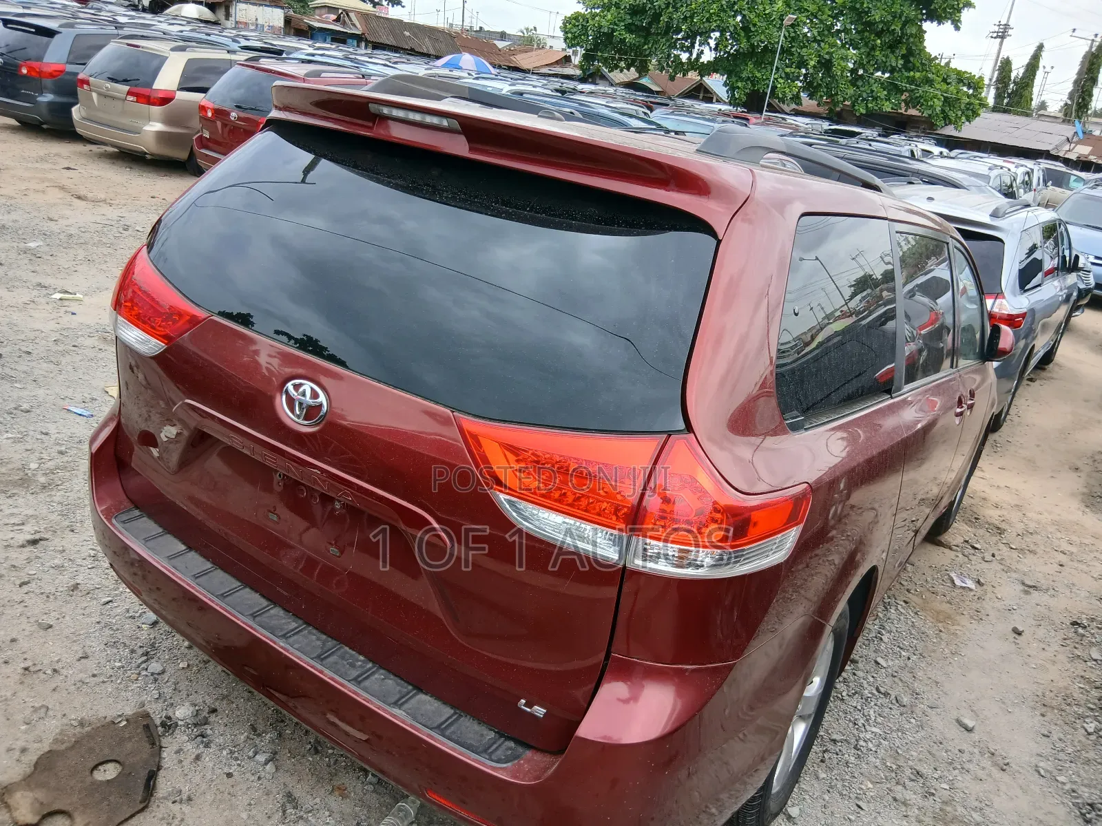 Toyota Sienna LE 7 Passenger 2011 Red